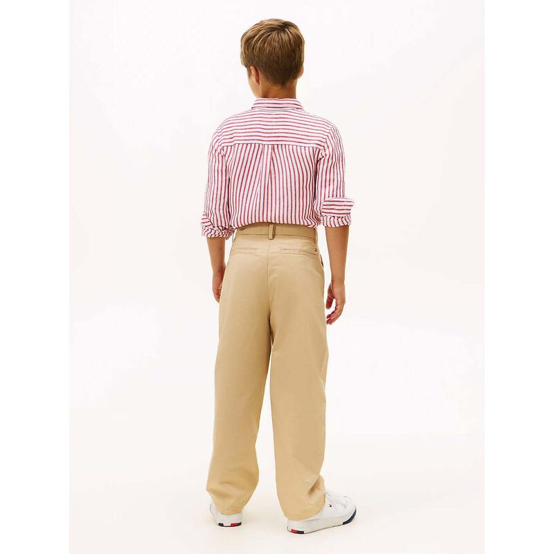Tommy Hilfiger Pleated Chino Pant 8-10Y image number 3